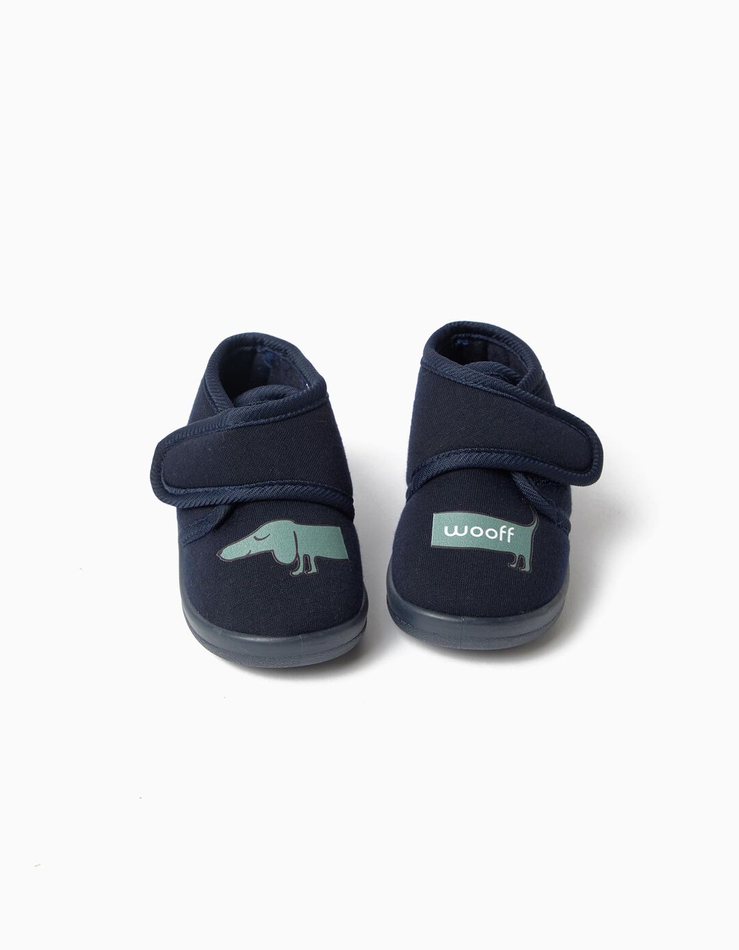 Pantufas, Menino, Azul