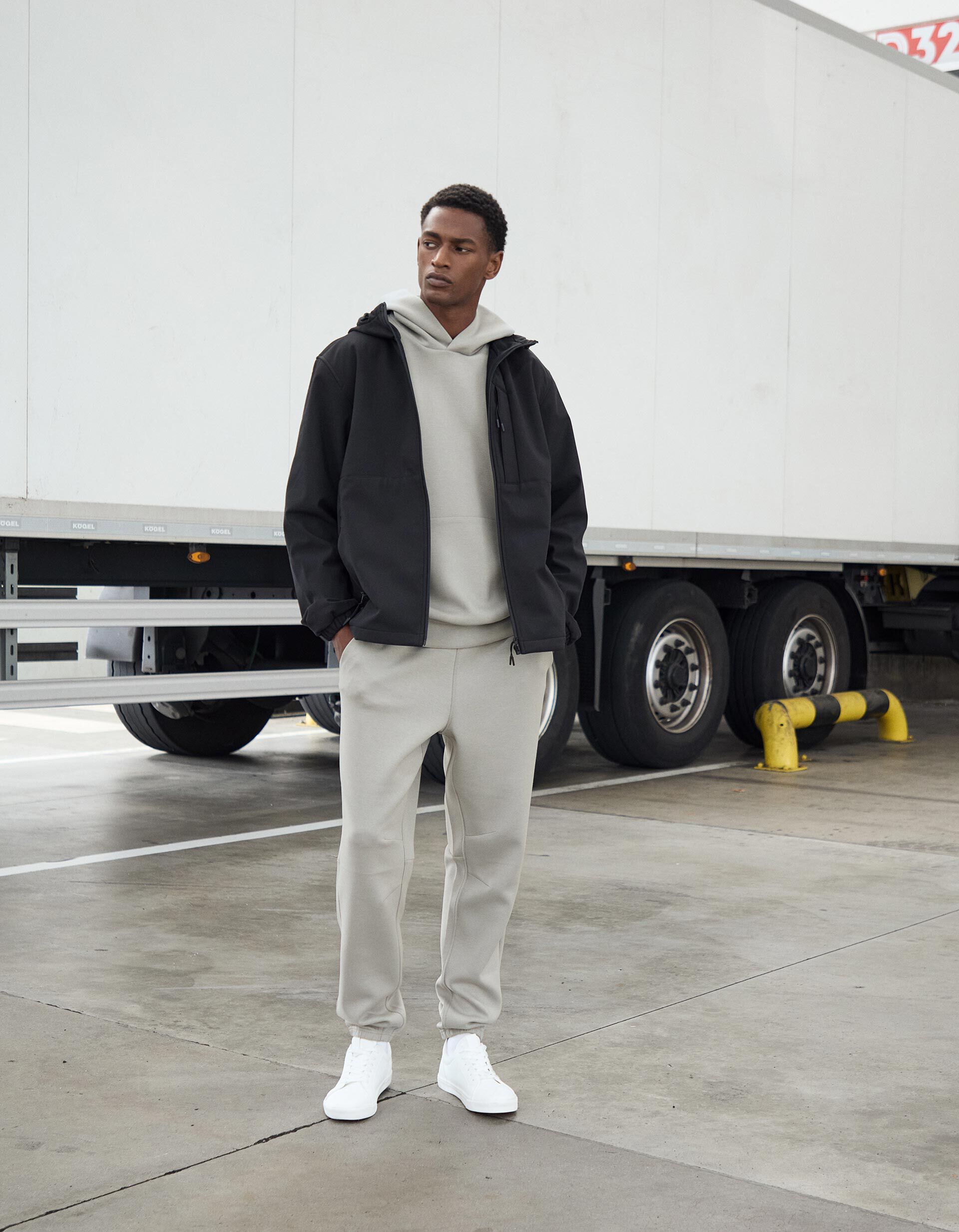 Comprar Online Parka com Capuz, Homem, Preto