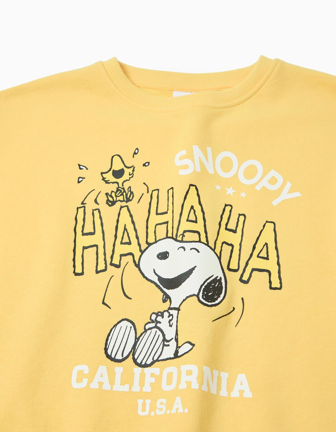 Sweatshirt 'Snoopy', Menino, Amarelo