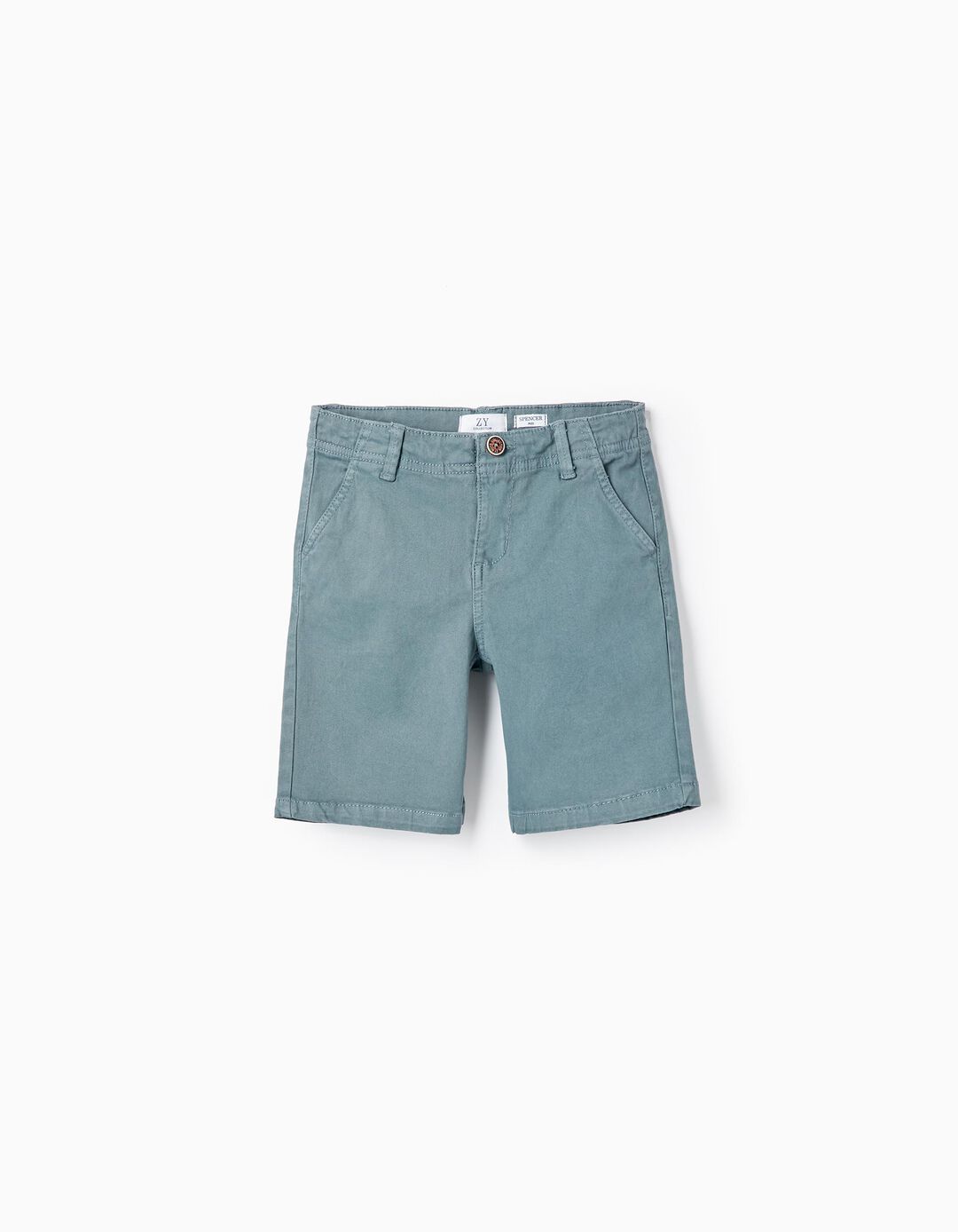 Pantalones Cortos Midi de Algodón para Niño 'B&S', Azul