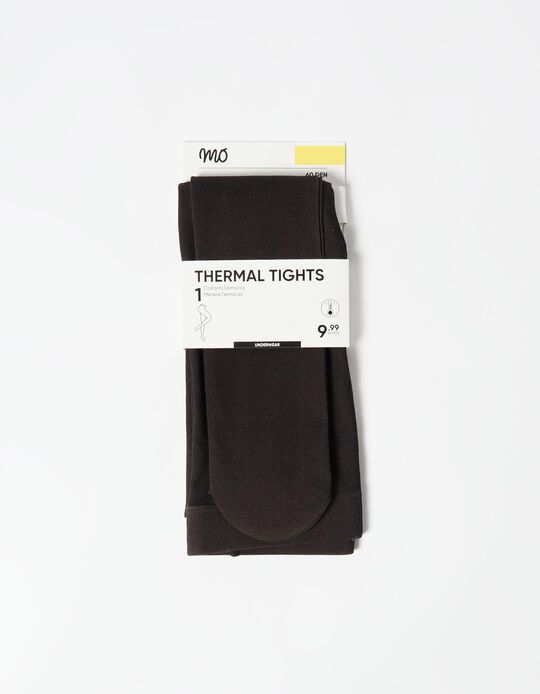 Comprar Online Collants Térmicas 60DEN, Mulher, Preto 