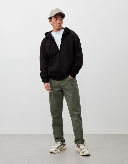 Comprar Online 'Slim fit' pants, Men, Dark Green