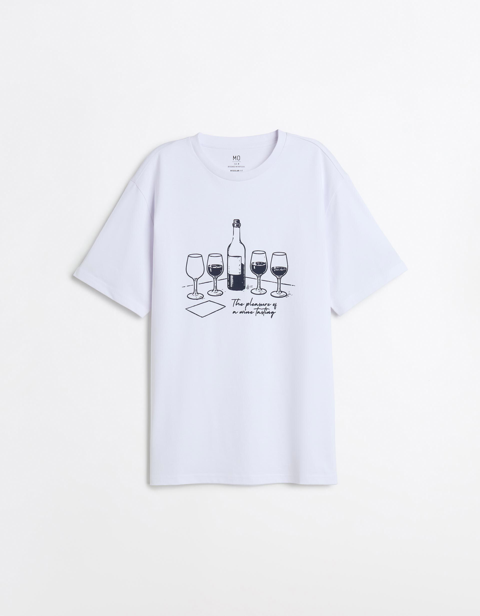 Comprar Online T-shirt Jersey, Homem, Branco