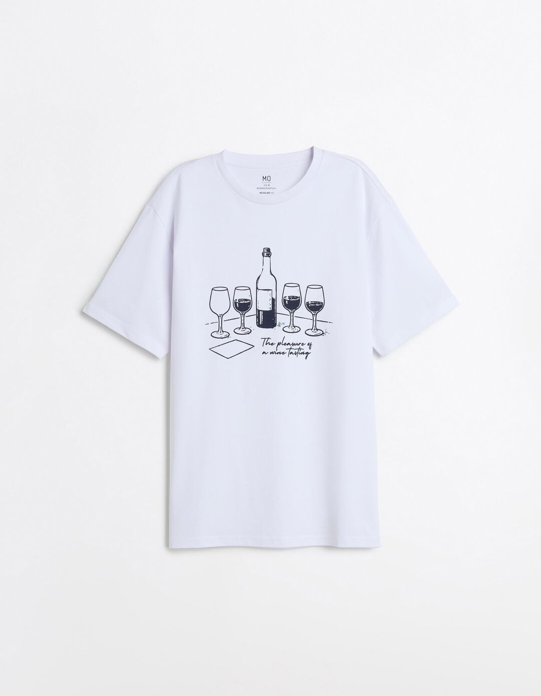 T-shirt Jersey, Homem, Branco