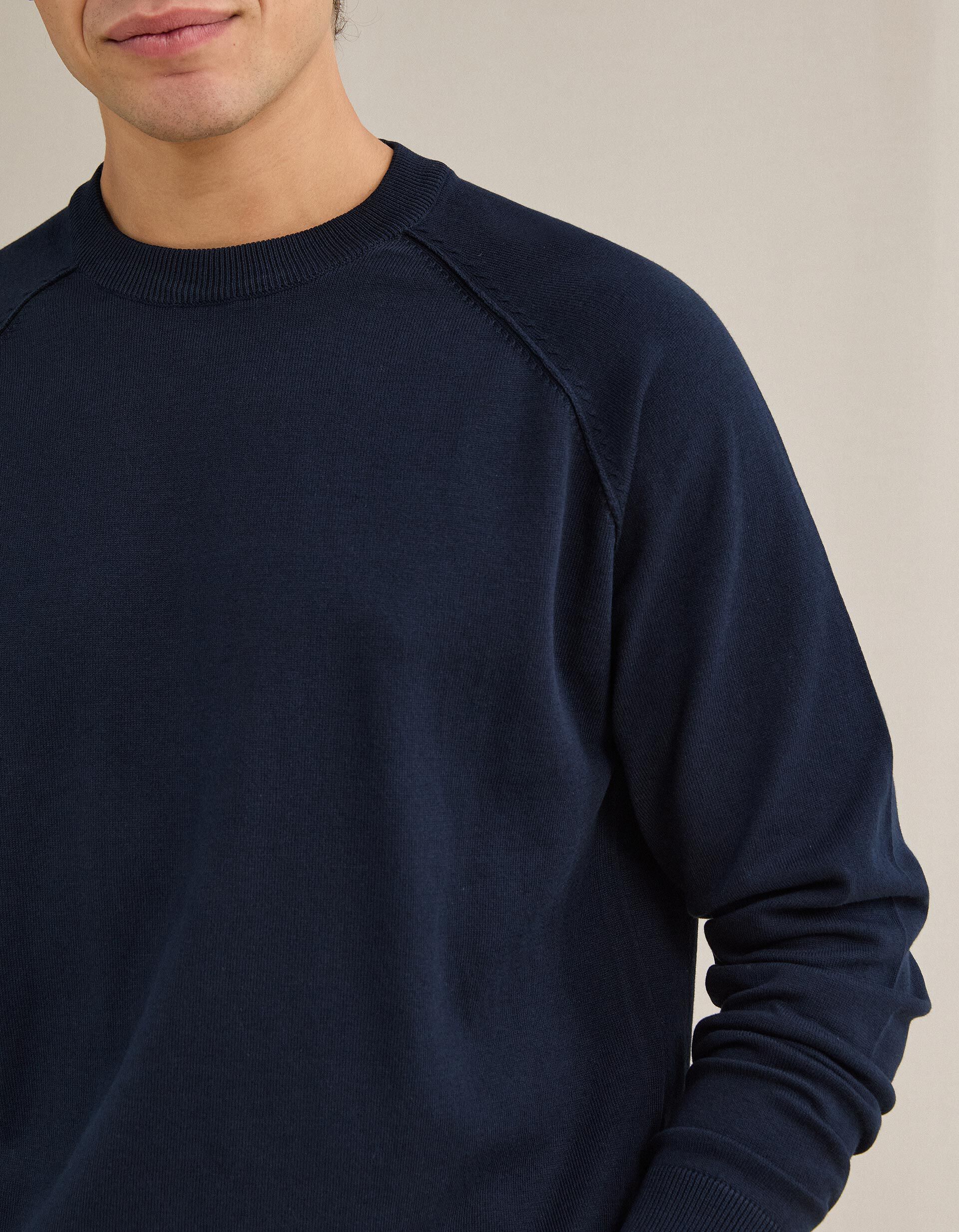 Comprar Online Camisola De Malha, Homem, Azul Escuro