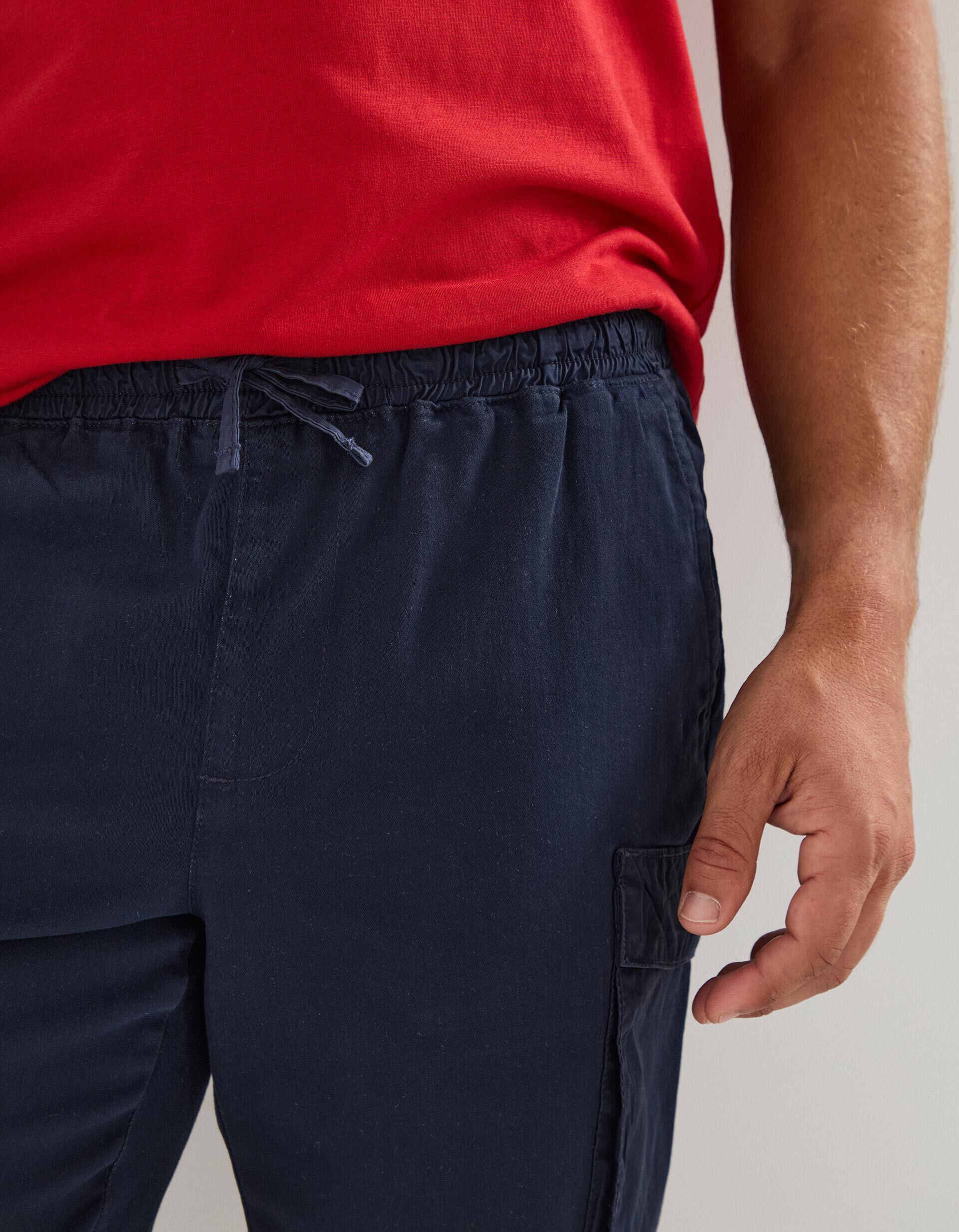 Comprar Online Cal&ccedil;&otilde;es de Felpa, Homem, Azul Escuro