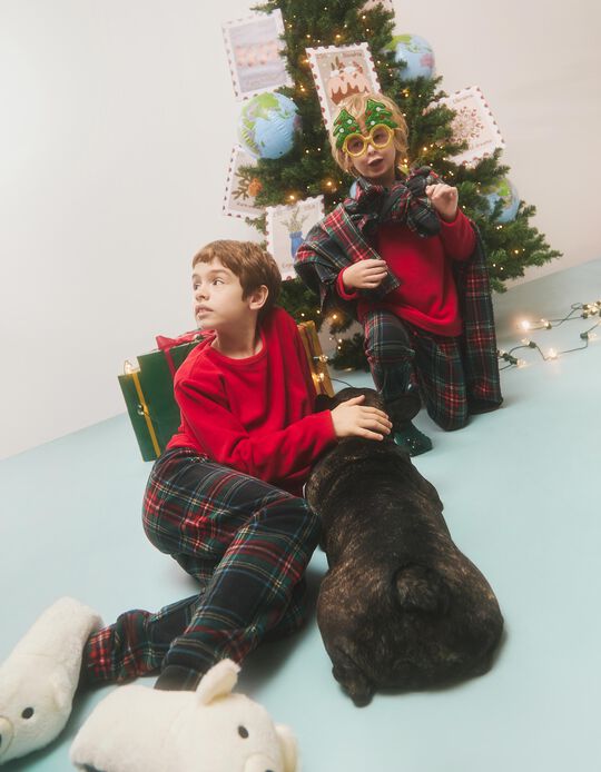 Comprar Online Pijama Polar de Natal, Menino, Vermelho