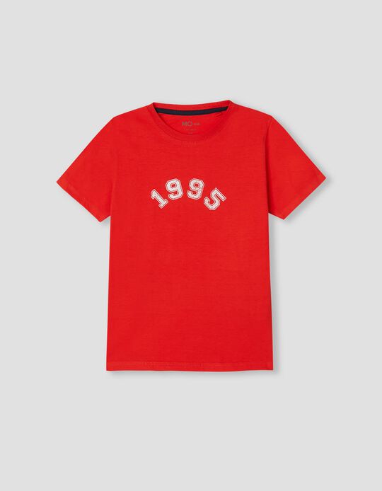 T-shirt, Boys, Red