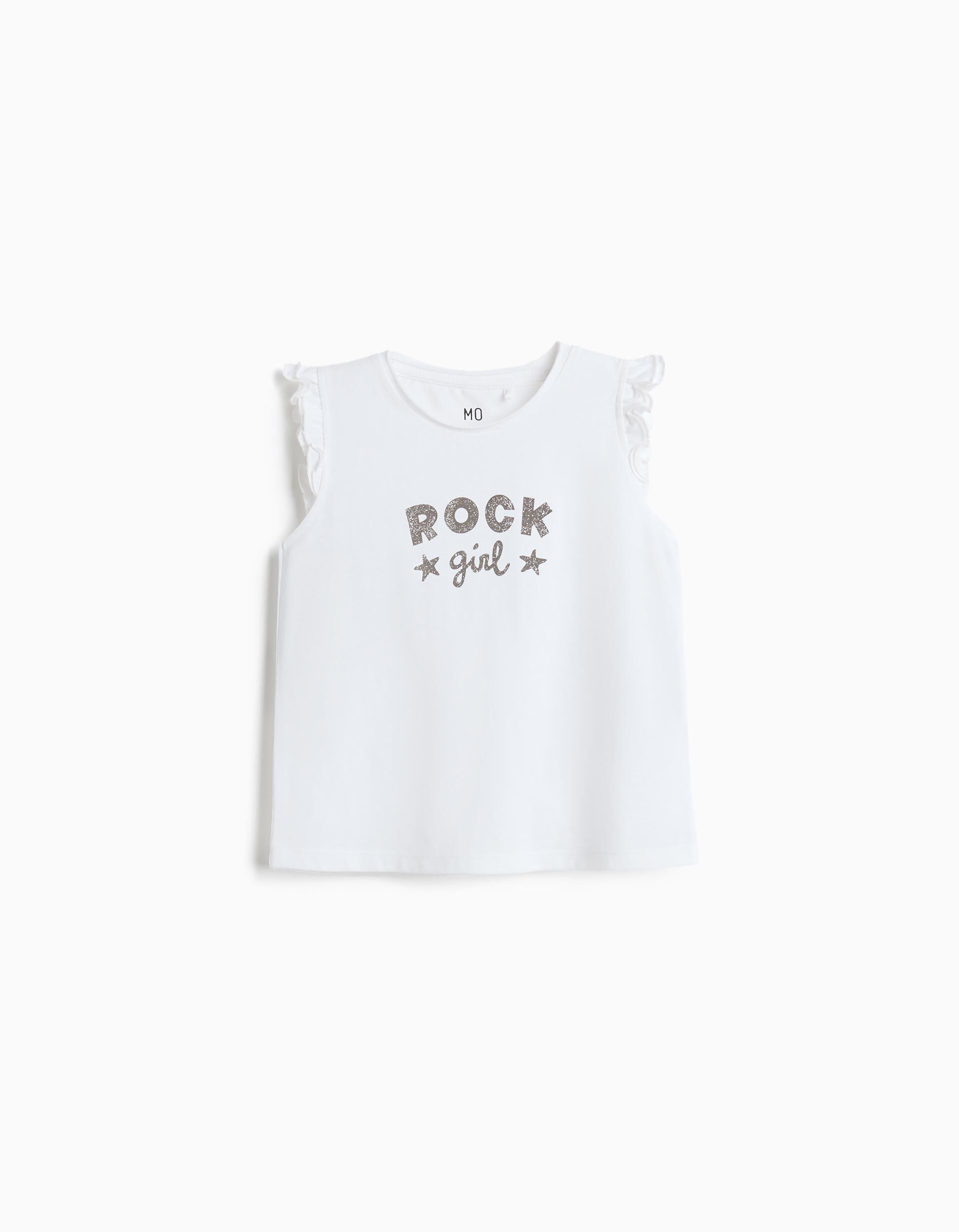 Comprar Online T-shirt Estampada, Menina, Branco
