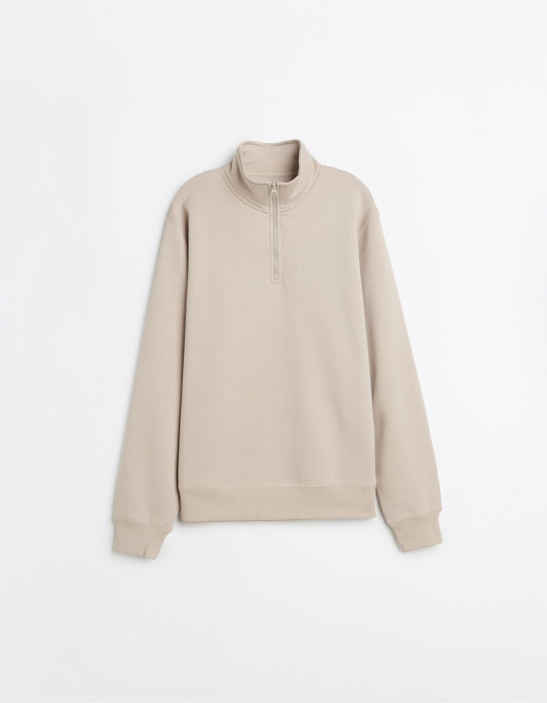 Camisola de Felpa, Homem, Bege Claro