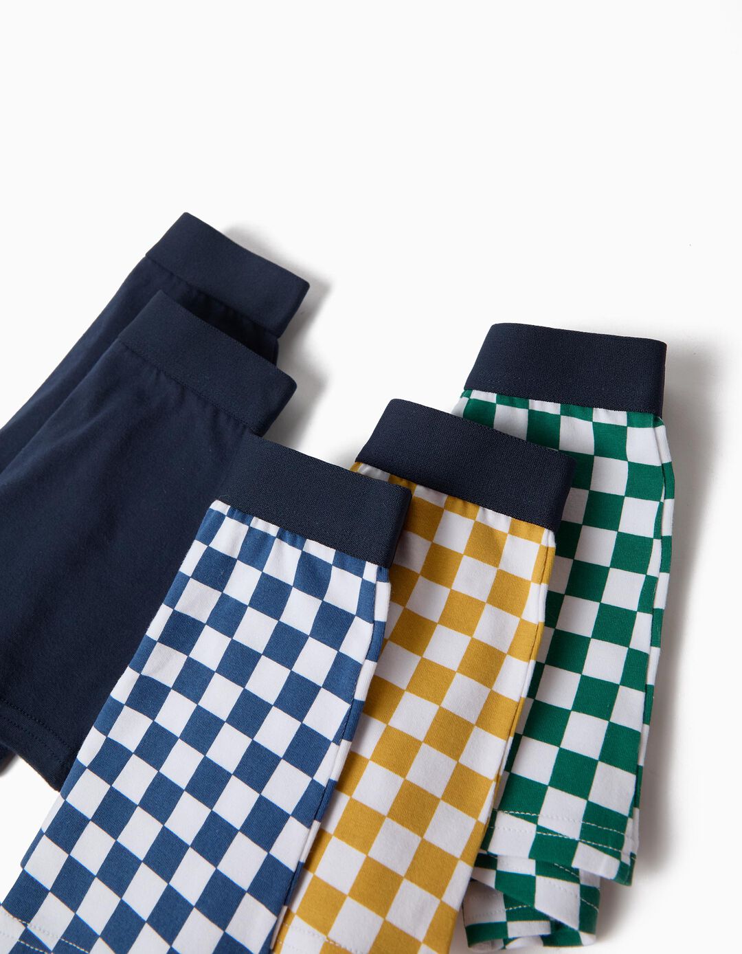 Pack 5 Boxers Xadrez, Menino, Multicolor