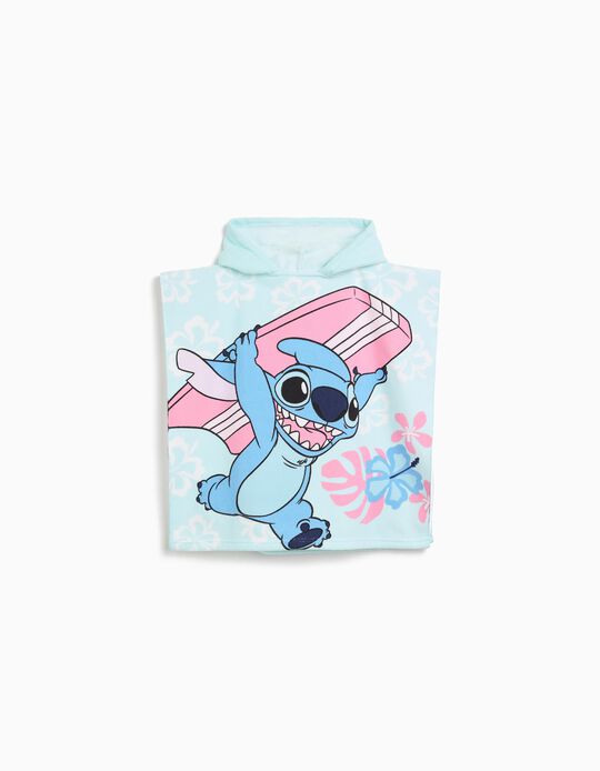 Comprar Online Poncho 'Stitch', Menina, Azul Claro