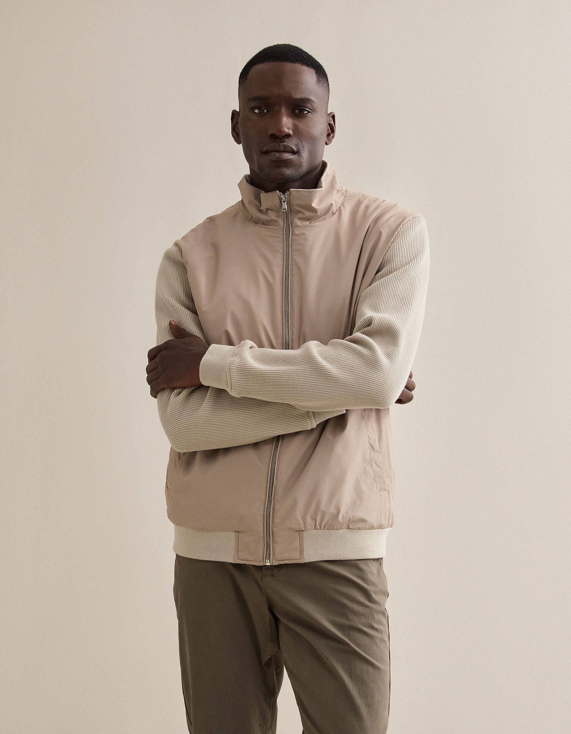 Comprar Online Casaco, Homem, Bege Escuro