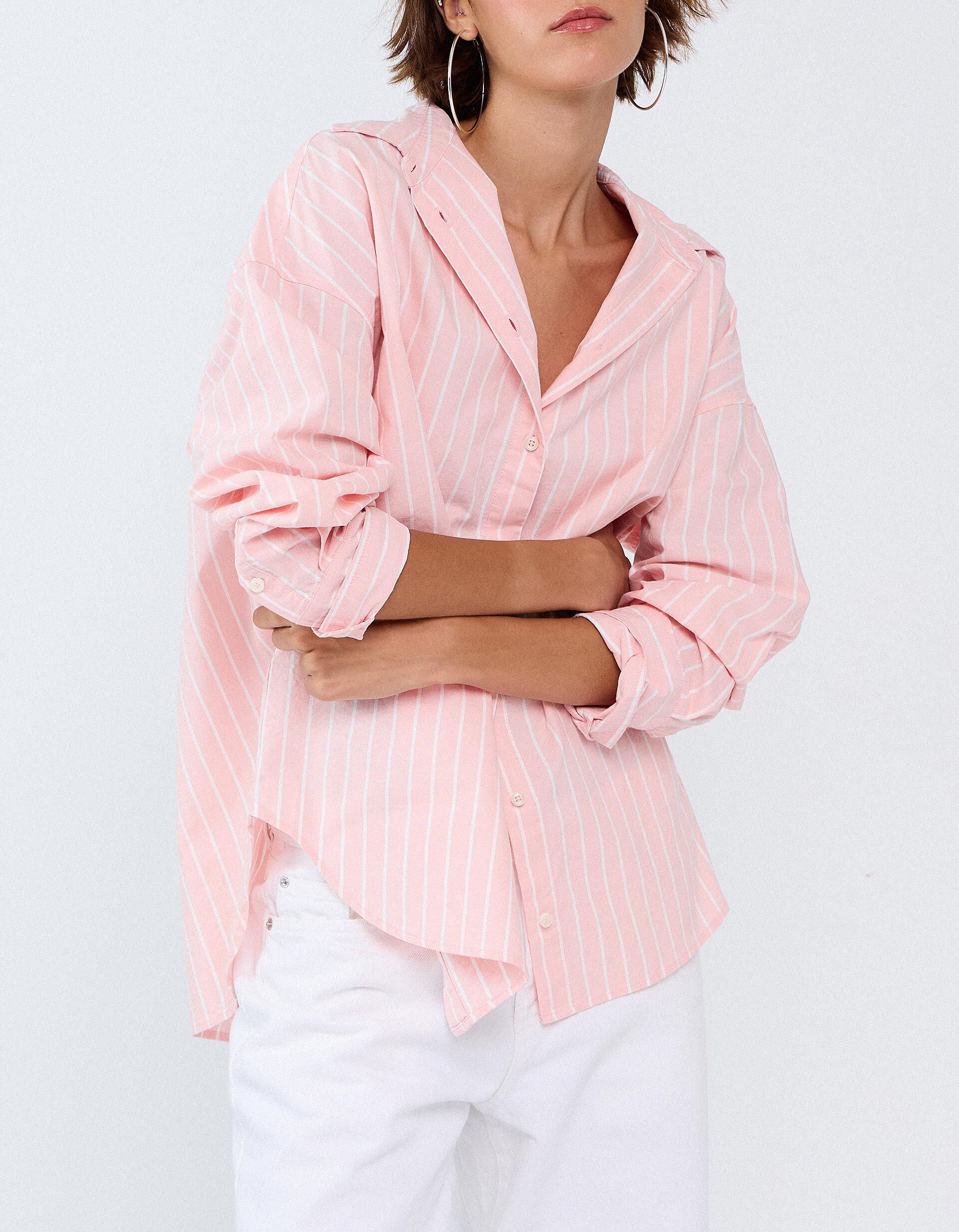 Comprar Online Camisa Oxford, Mulher, Rosa