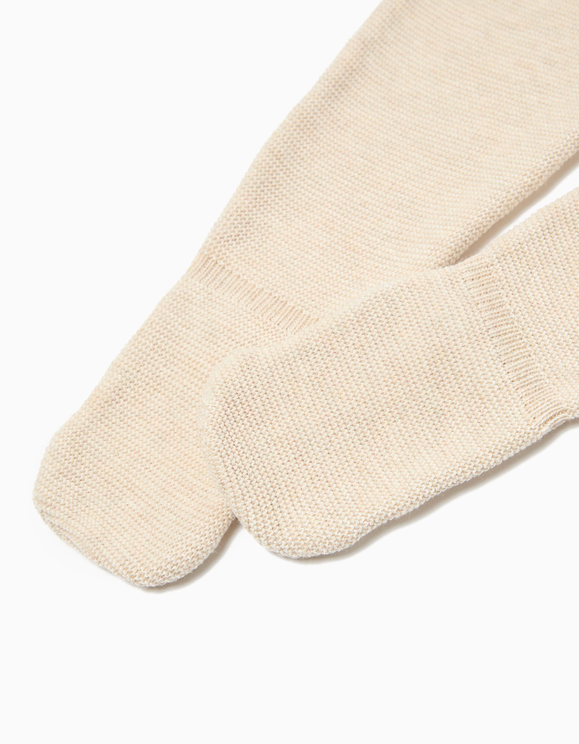 Comprar Online Cal&ccedil;as com P&eacute;s, Rec&eacute;m-Nascido, Bege Claro