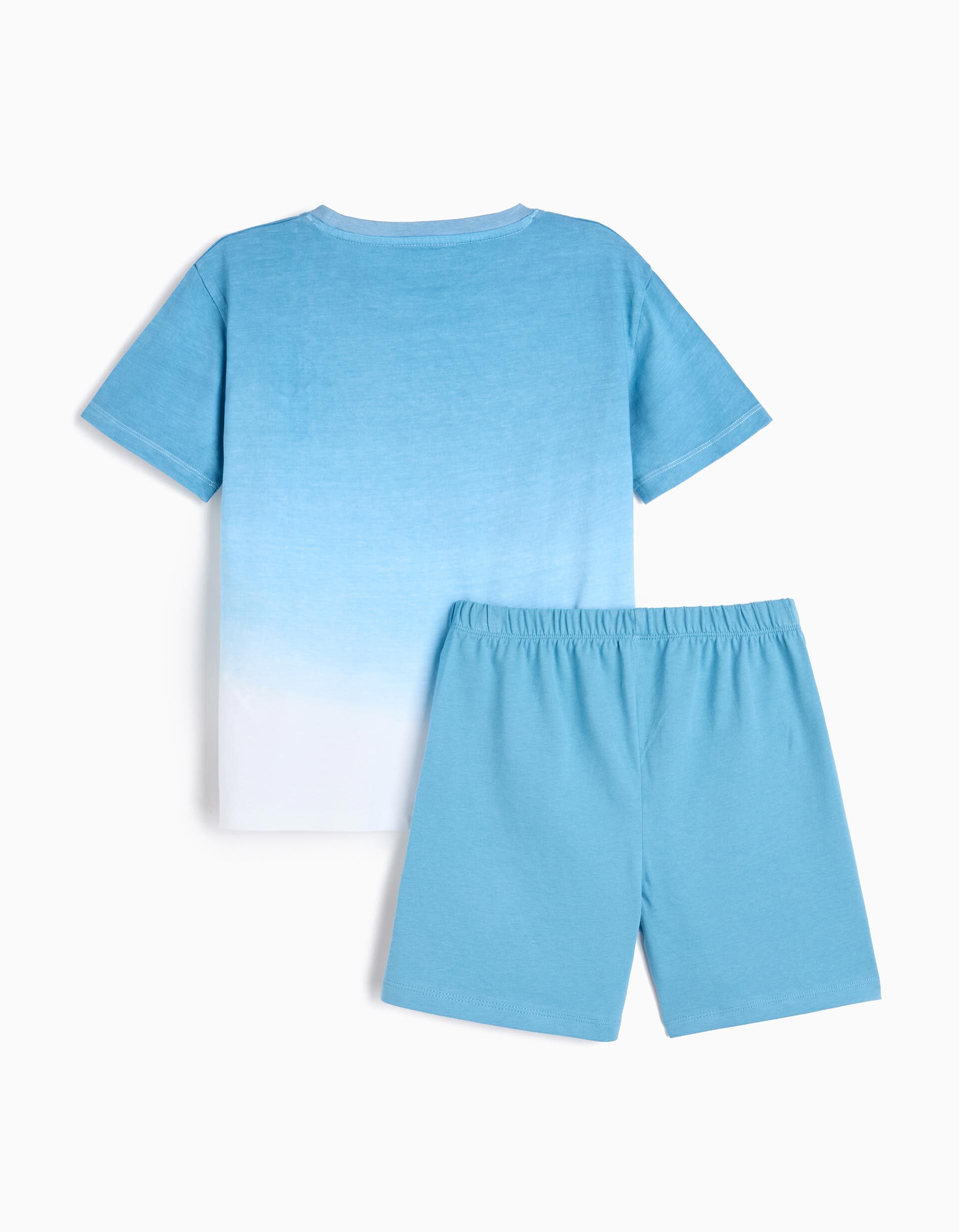 Comprar Online Pijama Jersey, Menino, Azul Claro 