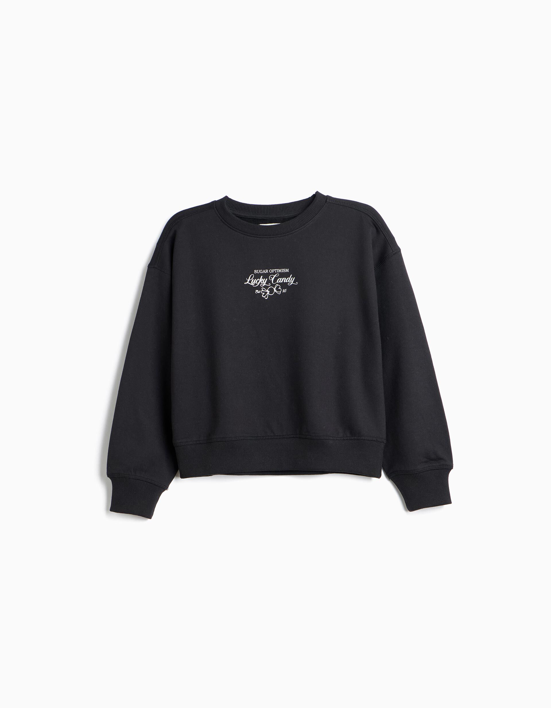 Comprar Online Sweatshirt, Menina, Preto