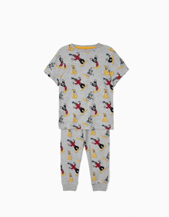 Pijama para Menino 'Mickey & Friends', Cinza