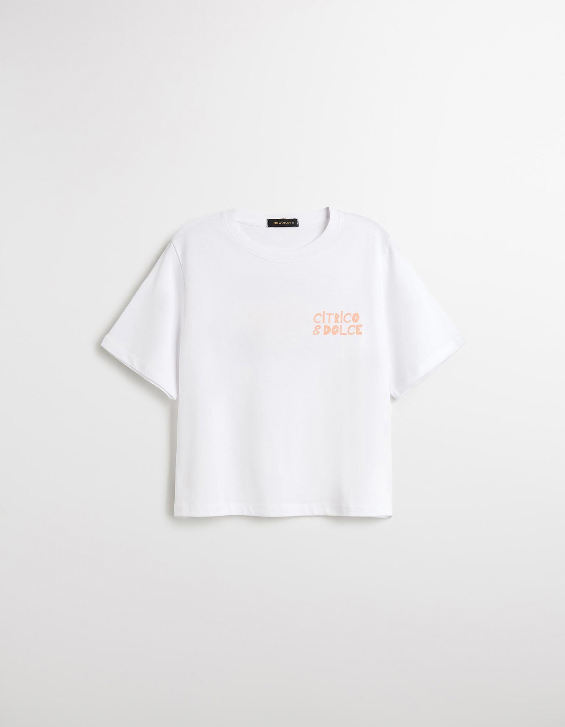 Comprar Online T-shirt Print, Mulher, Branco