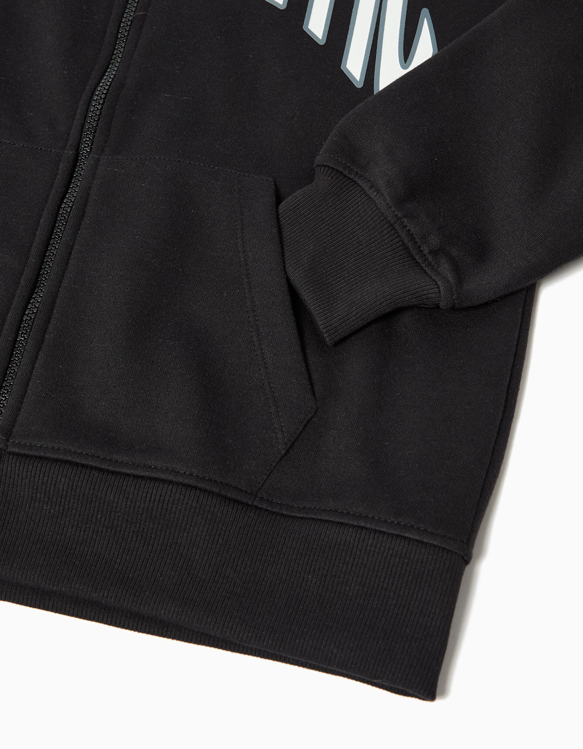 Comprar Online Casaco com Capuz, Menino, Preto