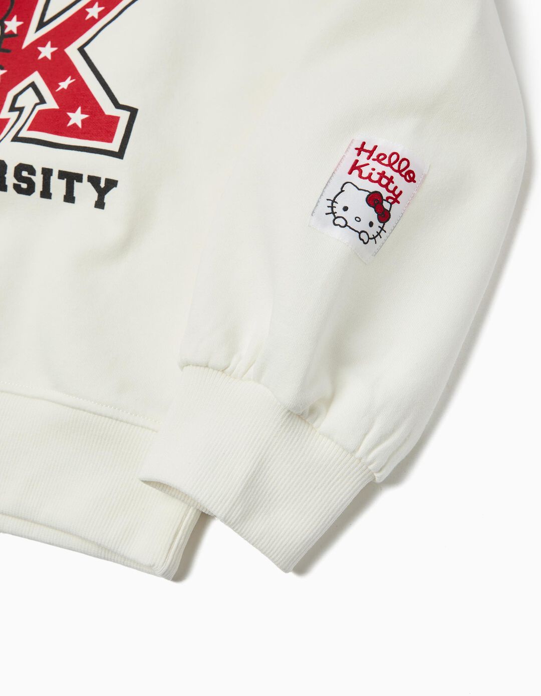 Sweatshirt 'Hello Kitty', Menina, Branco