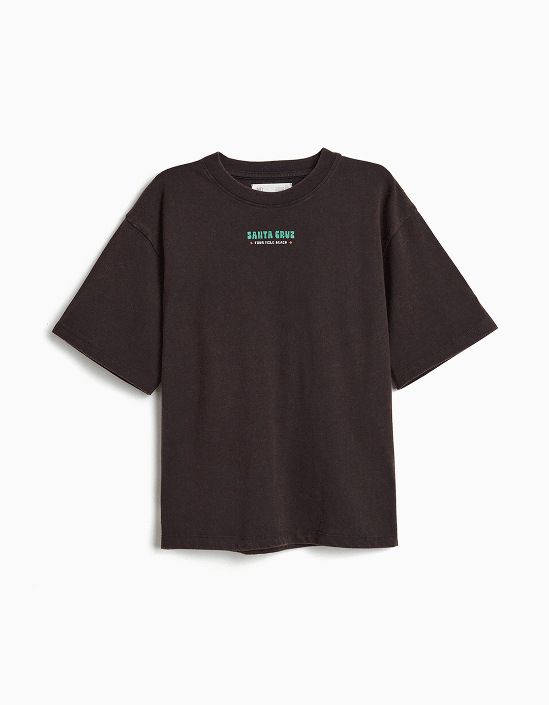 T-shirt Estampada, Menino, Preto