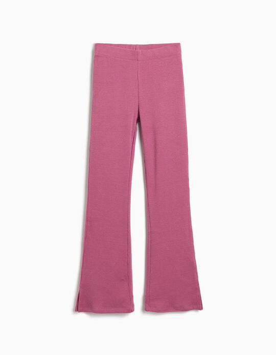 Comprar Online Leggings Flare, Menina, Rosa Escuro