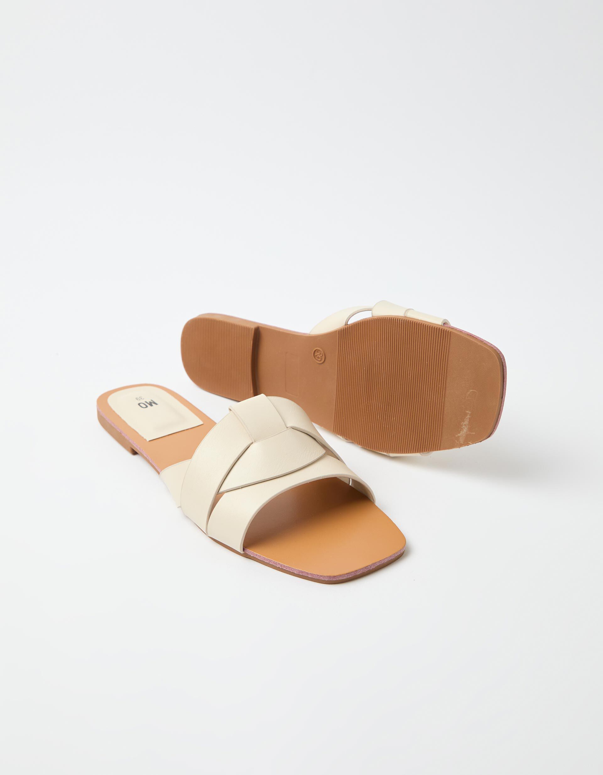 Comprar Online Sand&aacute;lias Rasas, Mulher, Bege