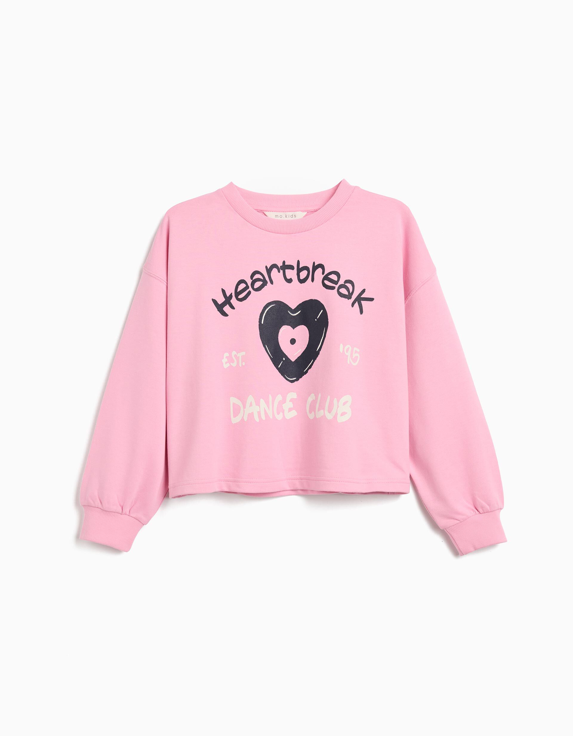 Comprar Online Sweatshirt de Felpa, Menina, Rosa