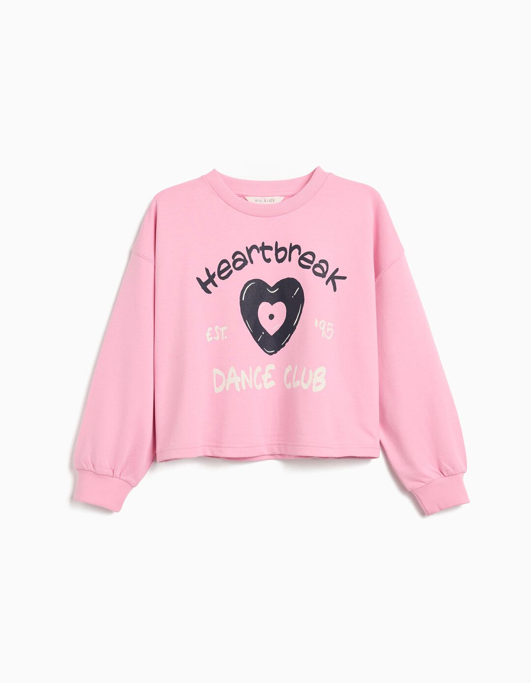 Sweatshirt de Felpa, Menina, Rosa