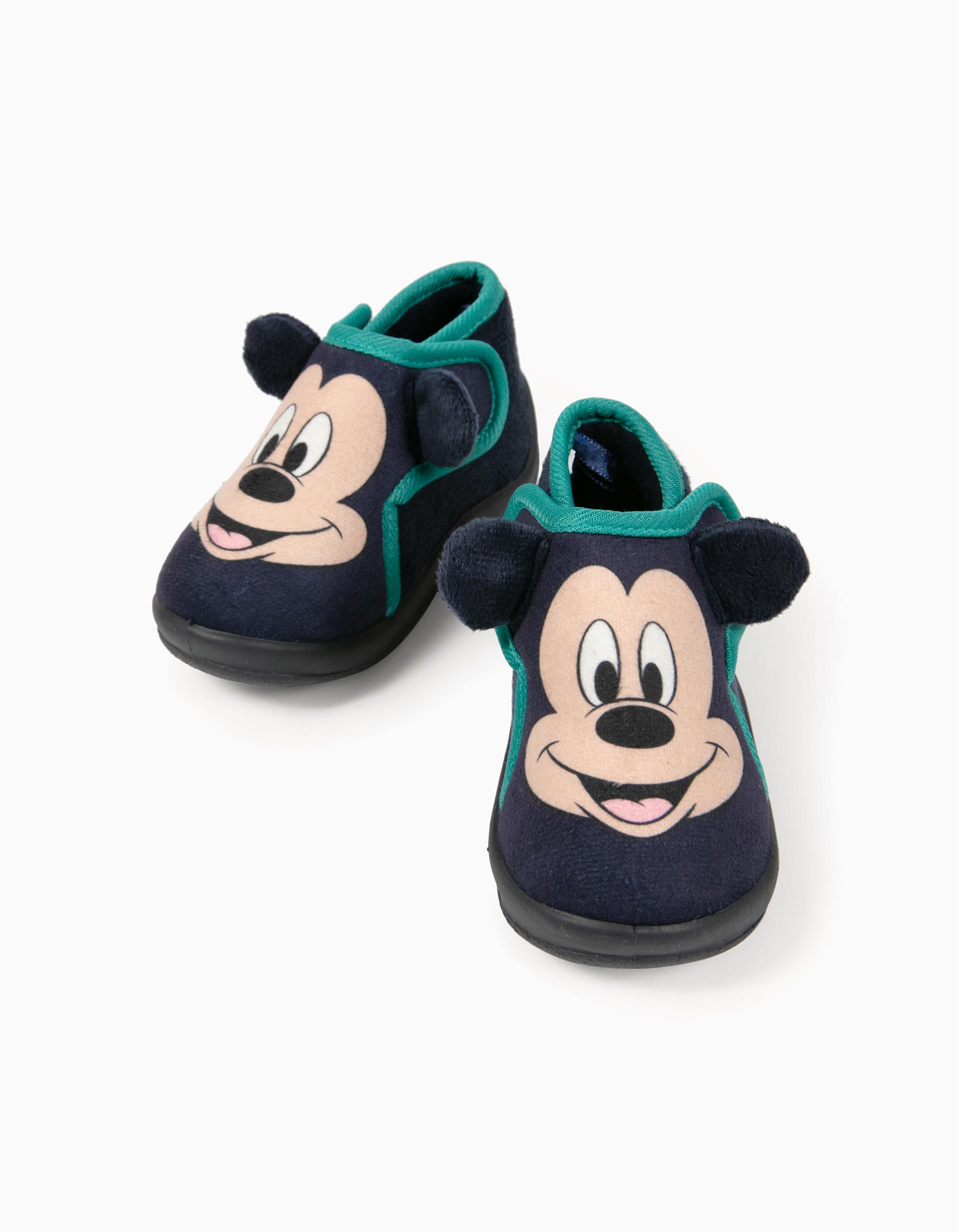 baby boy mickey mouse slippers