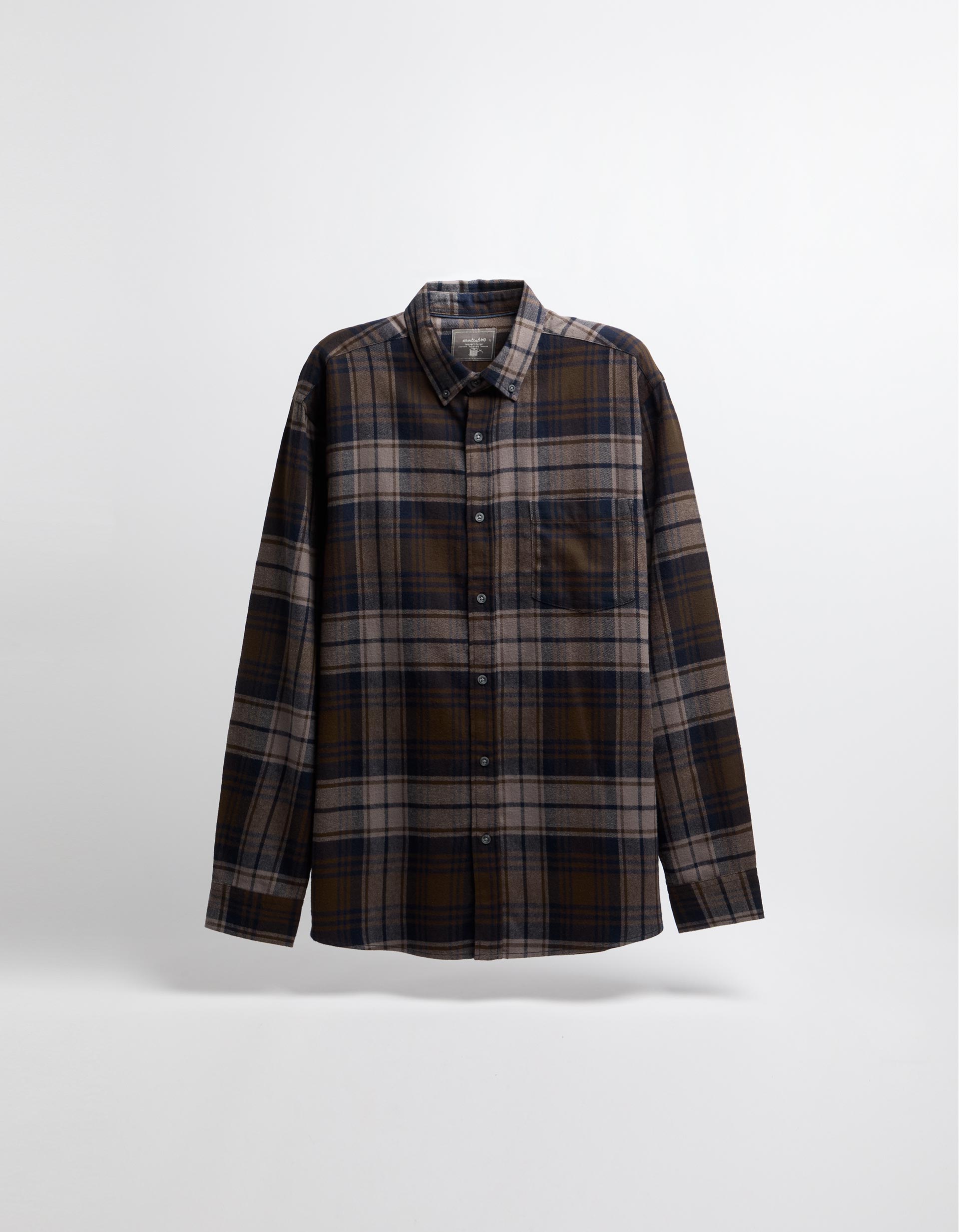 Camisa Flanela Xadrez Infantil - Manga Longa 2T-7T Algodão Macio