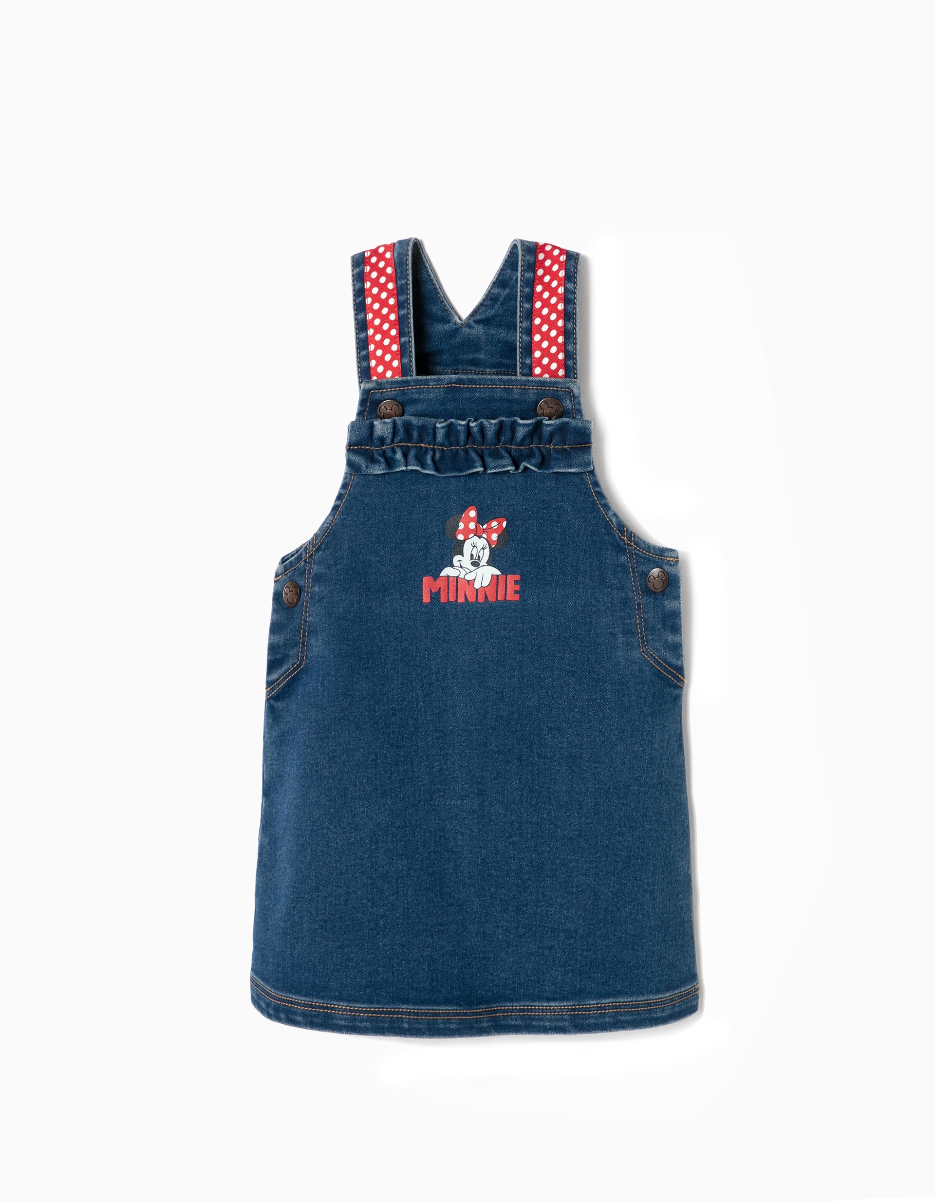 baby denim pinafore dress