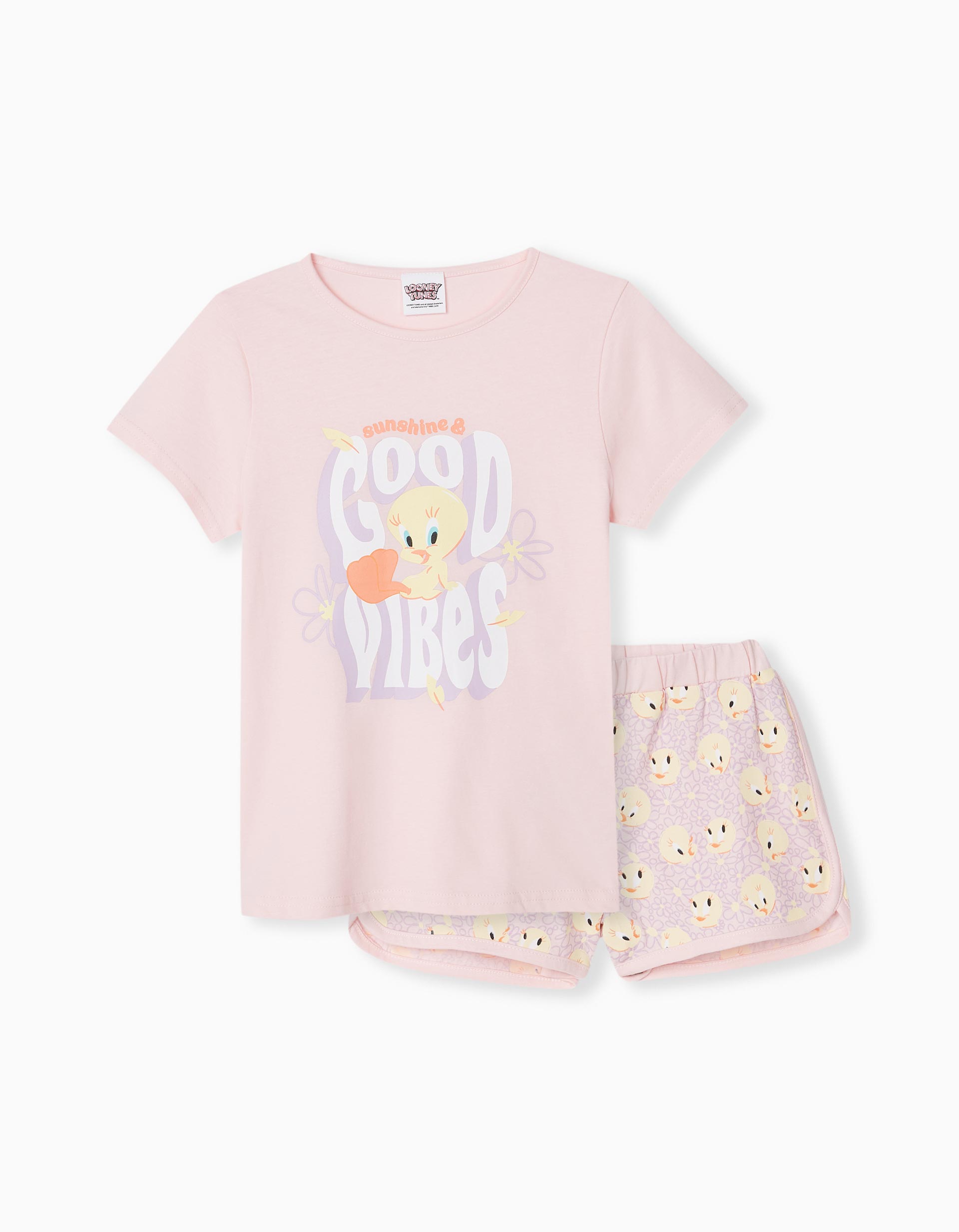 Looney Tunes' Pyjamas, Girls, Light Pink | MO Online