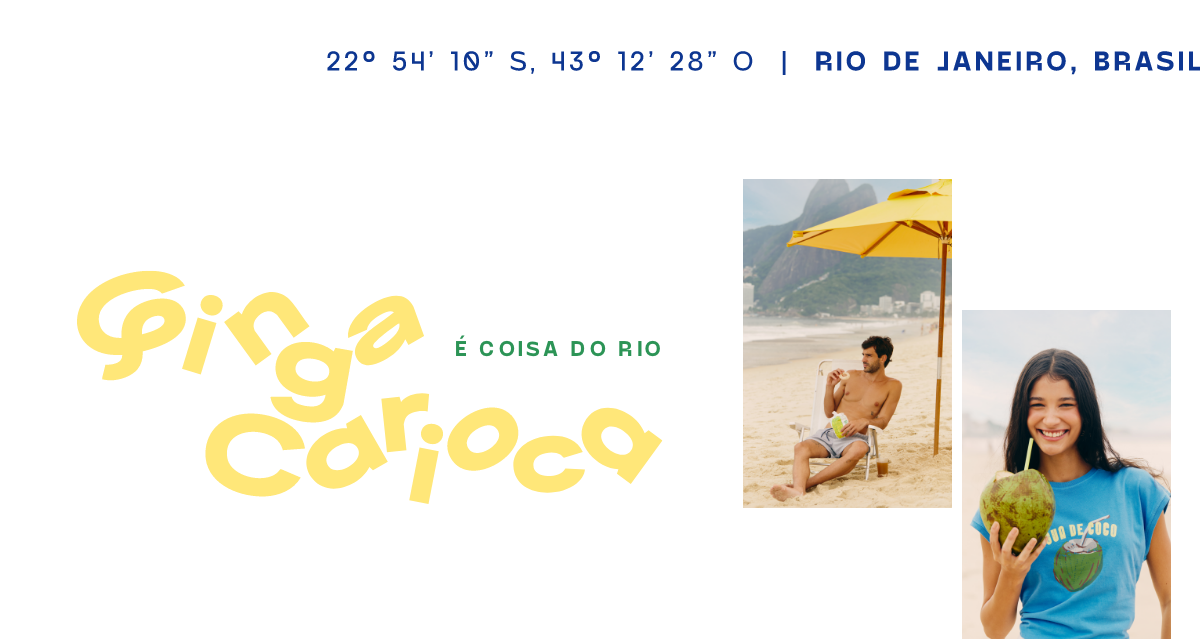 Ginga Carioca é coisa do Rio