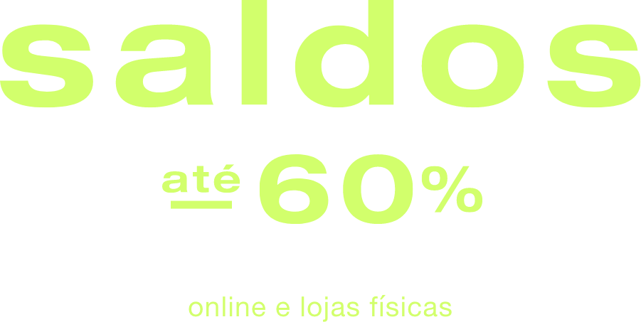 Saldos até -60%