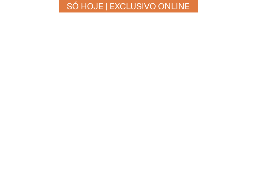20% Desconto em toda a coleção