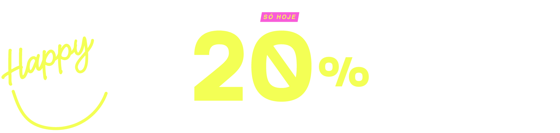-20% em tudo