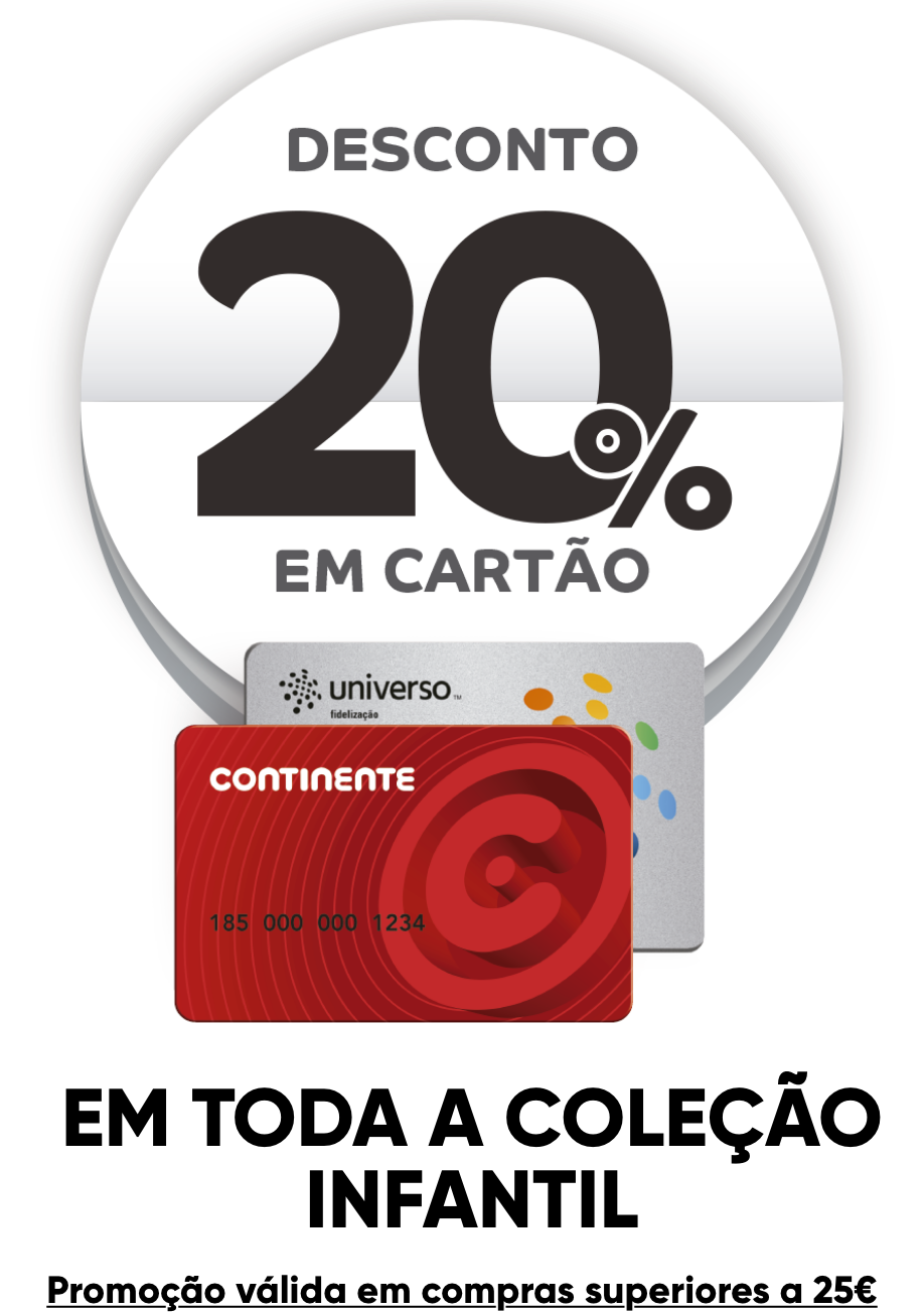 -20% em Infantil