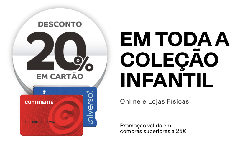 -20% em Infantil