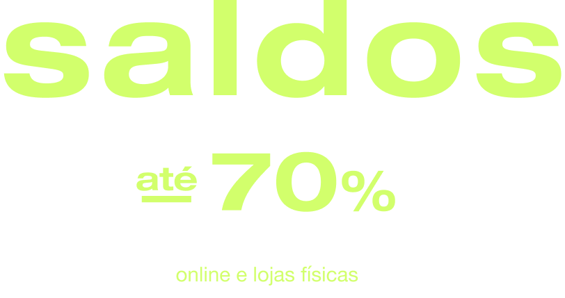 Saldos até -70%