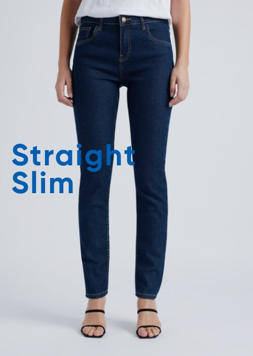 Jeans Straight Slim