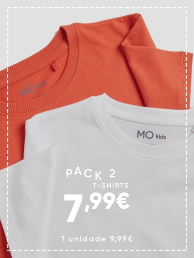 Pack Menino Pack 2 T-shirts