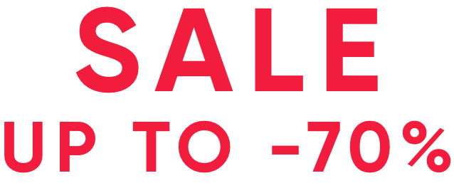 Sale up to -70%